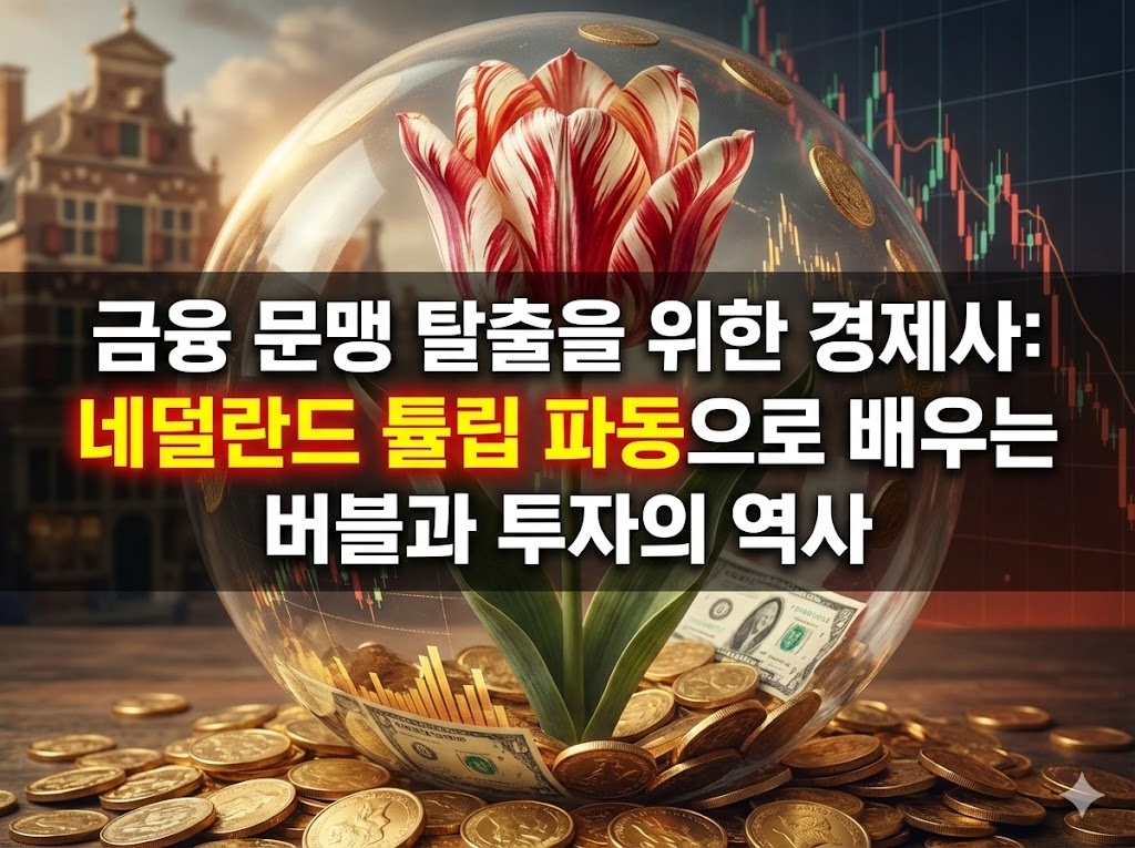 금융 문맹 탈출을 위한 경제사: 네덜란드 튤립 파동으로 배우는 버블과 투자의 역사