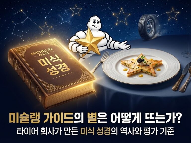 미슐랭 가이드의 별은 어떻게 뜨는가? 타이어 회사가 만든 미식 성경의 역사와 평가 기준
