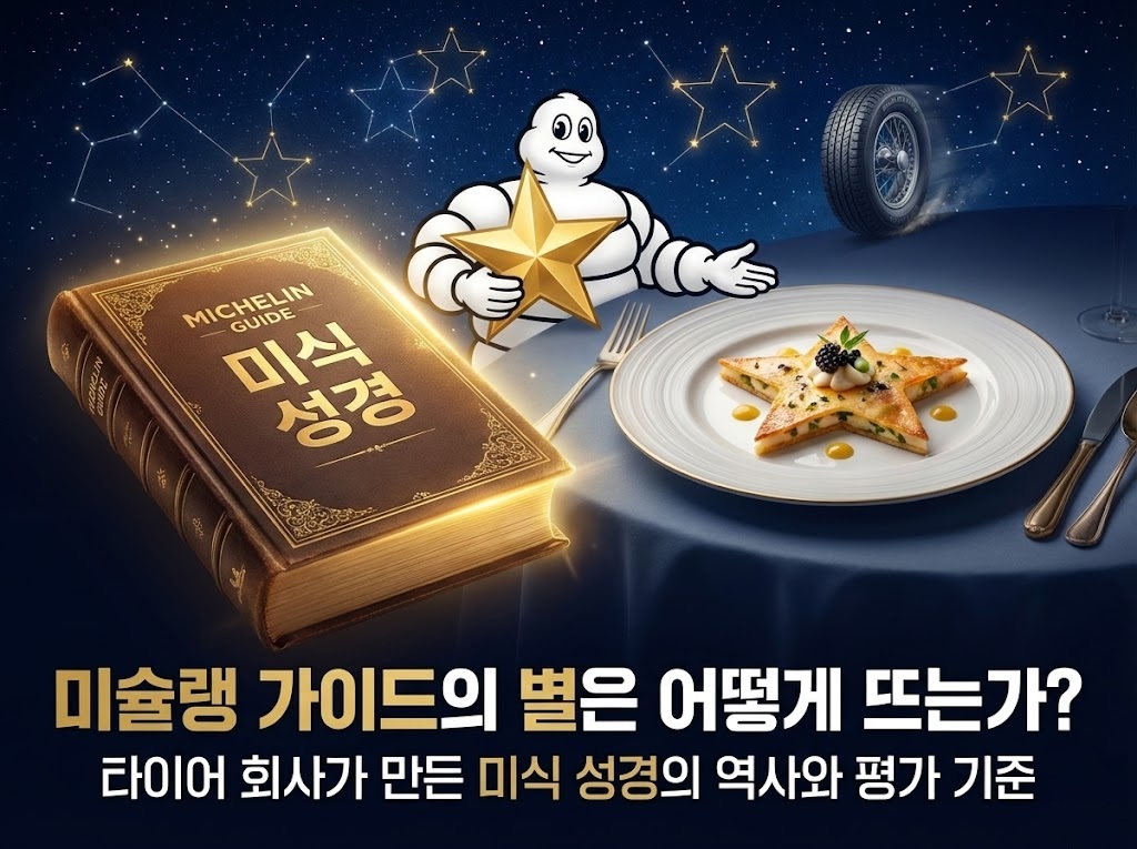 미슐랭 가이드의 별은 어떻게 뜨는가? 타이어 회사가 만든 미식 성경의 역사와 평가 기준